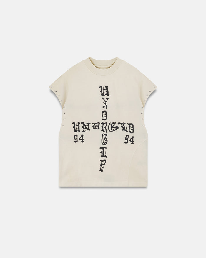 94' UNDRGLD Sleeveless Tshirt White