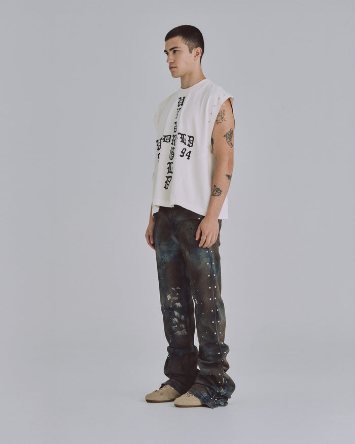 94' UNDRGLD Sleeveless Tshirt White