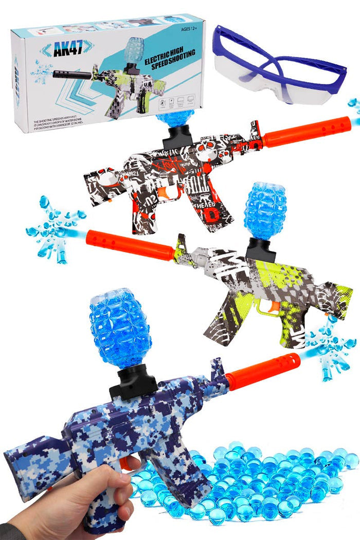 AK47 Electronic Gel Ball Shooter Blaster Rifle Gun