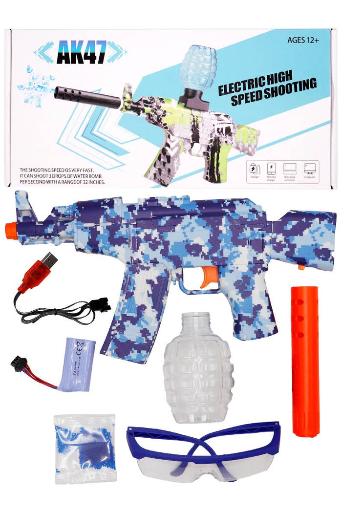 AK47 Electronic Gel Ball Shooter Blaster Rifle Gun