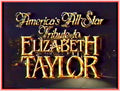 "ALL-STAR" - TRIBUTE TO "ELIZABETH TAYLOR" DVD