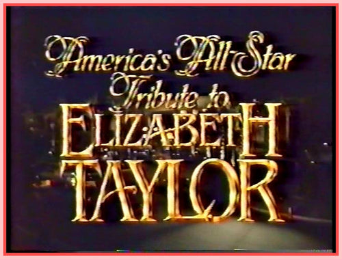 "ALL-STAR" - TRIBUTE TO "ELIZABETH TAYLOR" DVD