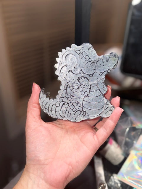 Alligator Freshie – Custom Painted