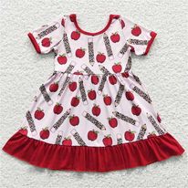 Apple/Leop Pencil Dress