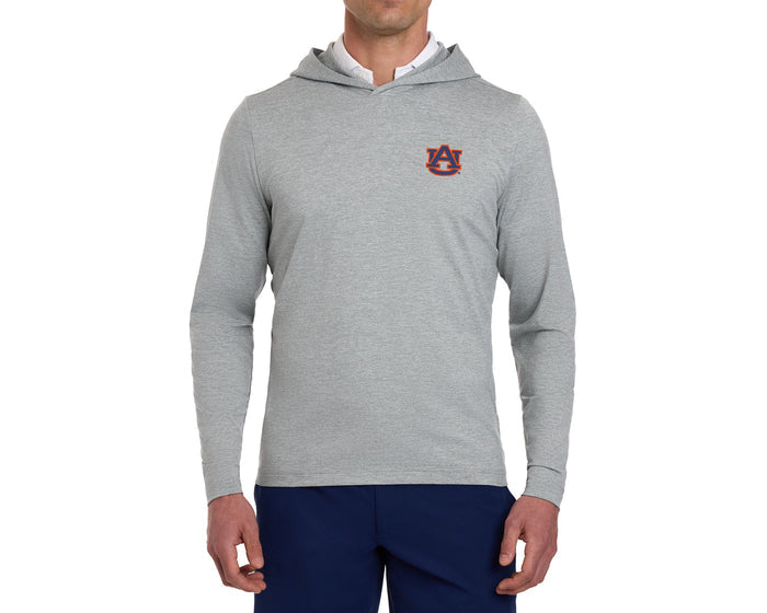 Auburn University Stowe Hoodie: Heathered Gray