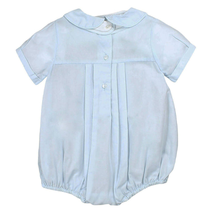 Baby boy Romper with Sailboat Embroidery with bonnet