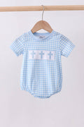 Baby Boys Blue Cross Bubble