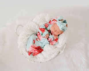 Baby Gowns w/ Headwrap Bow