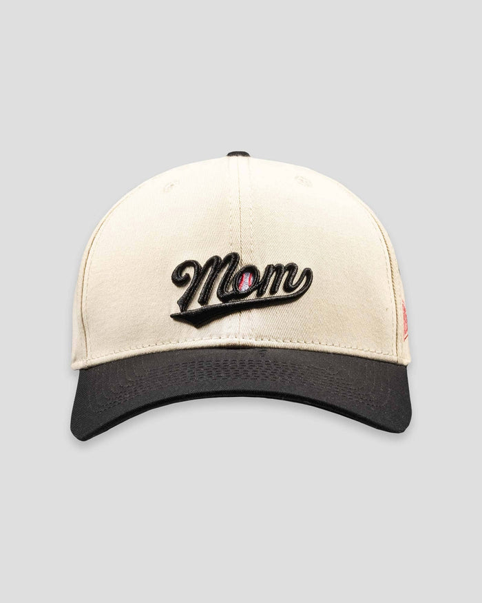 Baseball Mom Shallow Crown Fan Cap: Snapback