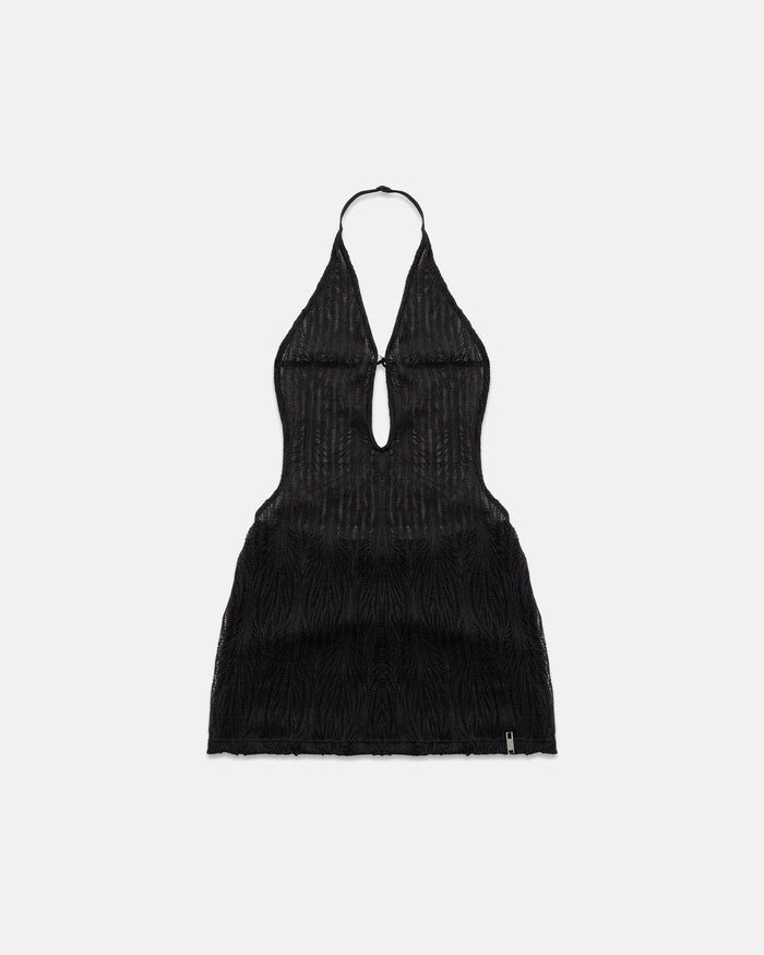 Basics Transparent Dress Black