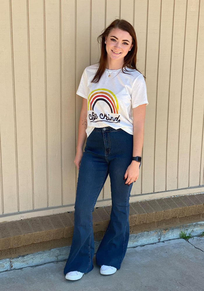 Be Kind Rainbow Top