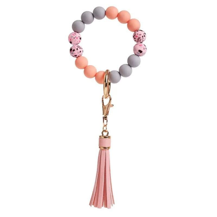 Beaded Keychains with tassel
