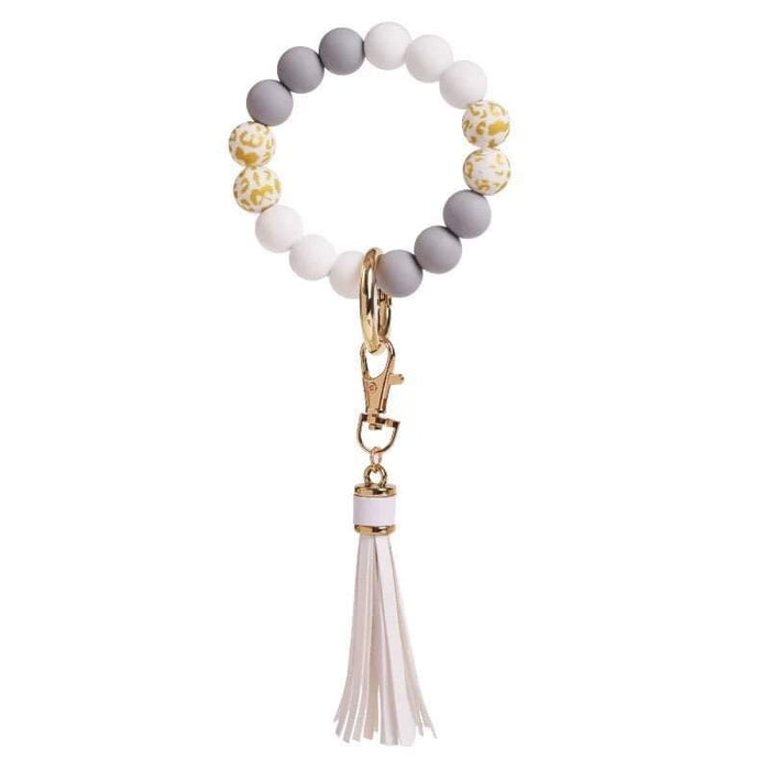 Beaded Keychains with tassel