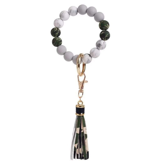 Beaded Keychains with tassel