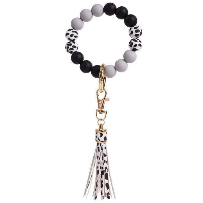 Beaded Keychains with tassel