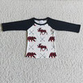 Bear/Reindeer Buffalo Plaid Shirt