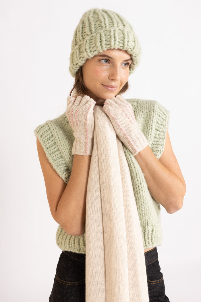 Beatrix Hand-Knit Beanie
