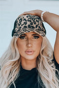 Black Leopard Hat