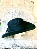 Black Suede Hat