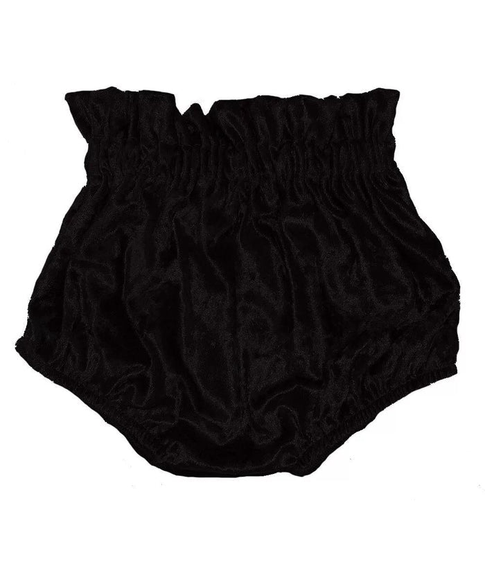 Black velvet Bummie/Bloomers
