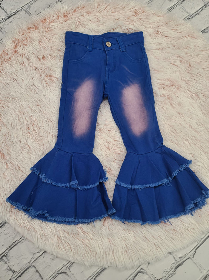 Blue Denim DBL Flare Jeans