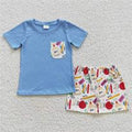 Boys All Things School Short Set