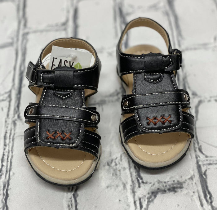 Boy's Black Sandals