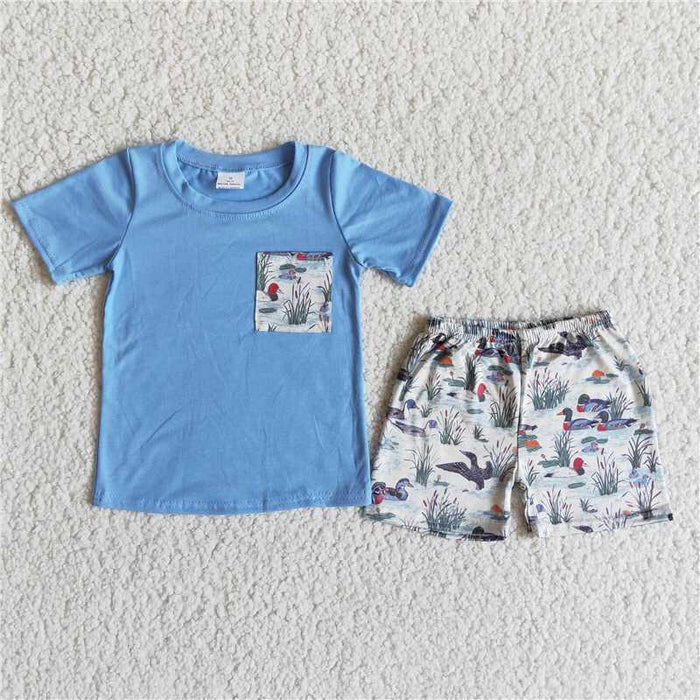 Boy's Blue Duck 2pc