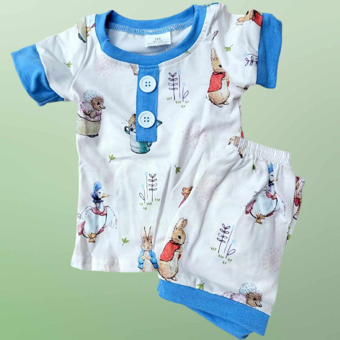 Boys Blue Rabbit PJs