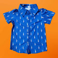 Boy's Carrot Button Up