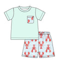 Boys Crawfish/Striped 2pc
