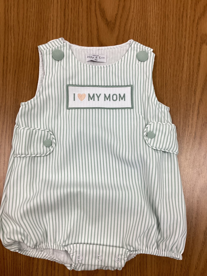 Boys, I Love my mom Bubble
