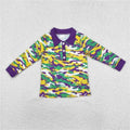 Boys Mardi Gras Pullover Shirt