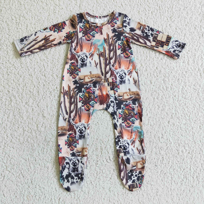 Boys World Needs More Cowboys Romper 31
