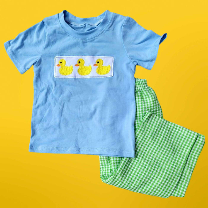 Boys Yellow Duck 2pc