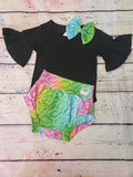 Bummie Set Rainbow Leopard