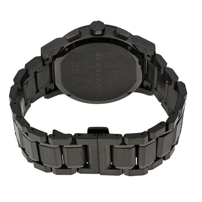 Burberry BU9365 The City Men's Gunmetal & Blue Watch
