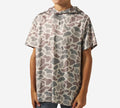 Burlebo youth ss performance hoodie - classic deer camo