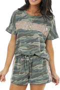 Camo Sequin 2pc 38