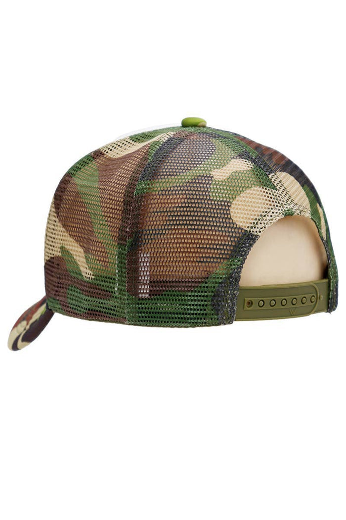 Camouflage Five Panel Foam Trucker Hat