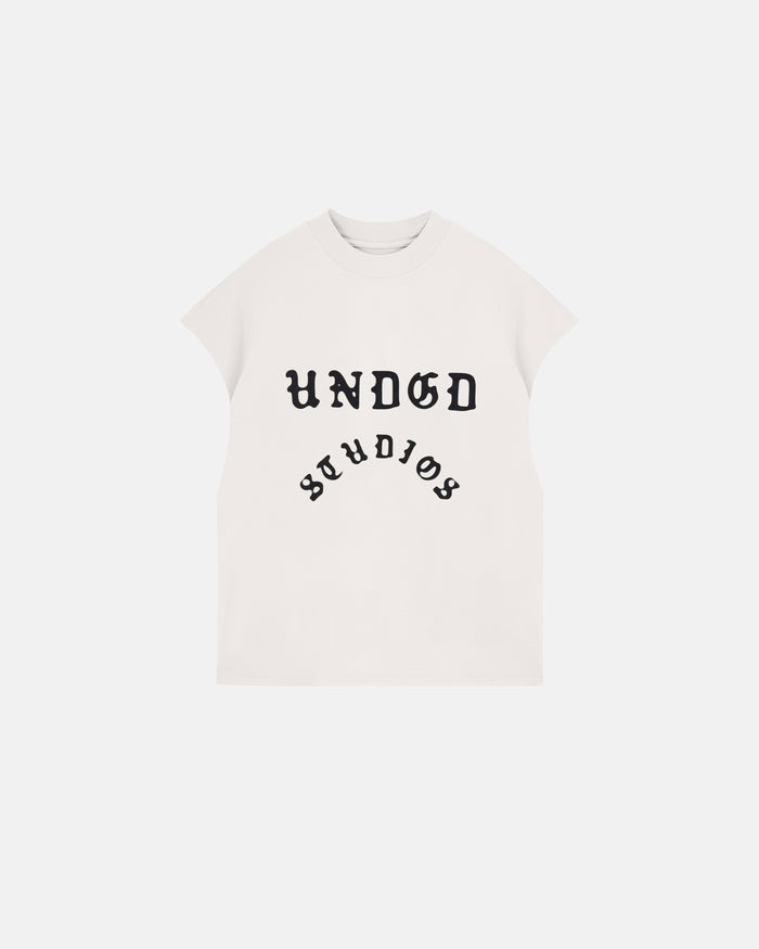 Capsule UNDGD STUDIOS Sleeveless Tshirt White