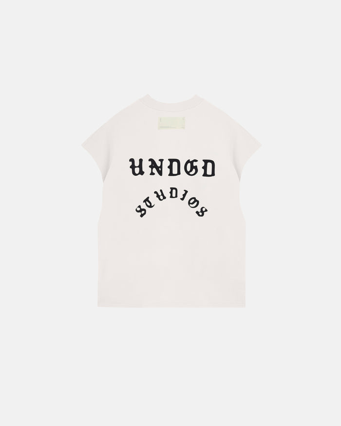Capsule UNDGD STUDIOS Sleeveless Tshirt White