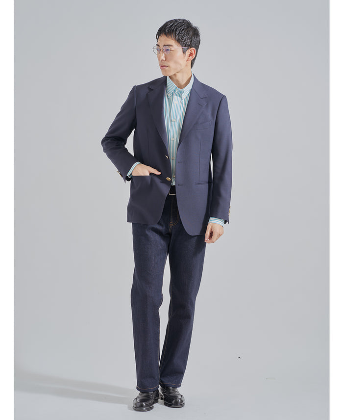 Casual Broadcloth Button-Down Stripe