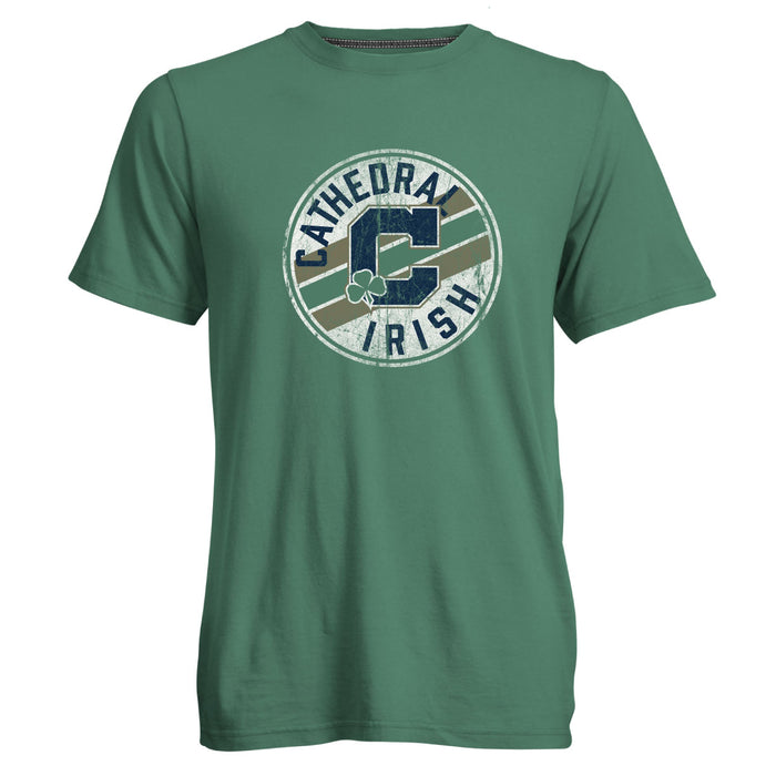 Cathedral Irish Circle Stripe Tee