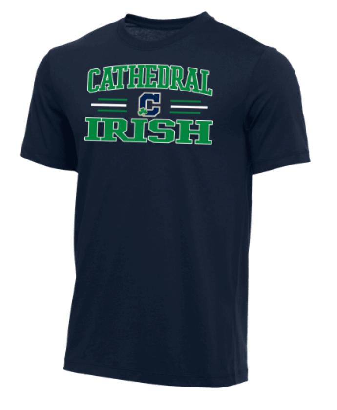 Cathedral Irish Nike Cotton Crew T-Shirt