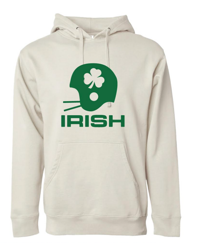 Cathedral Irish Football Helmet Hoodie