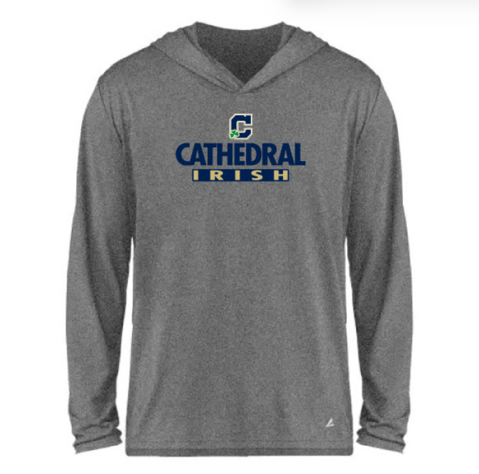 Cathedral Irish Lightweight Gray Hooded Sweatshirt