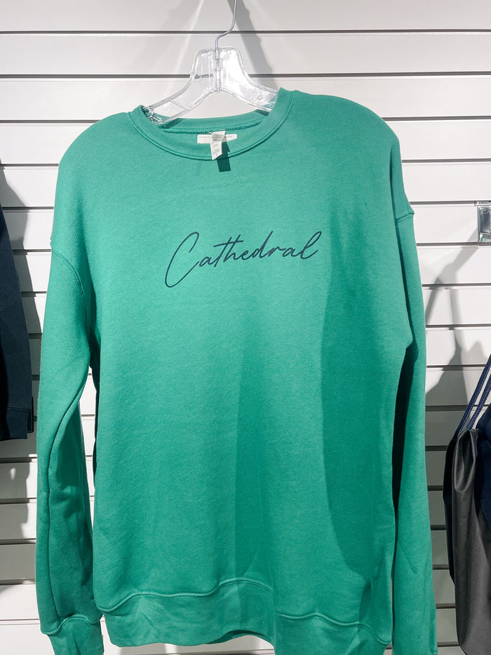 Cathedral Script Crewneck  Sweatshirt