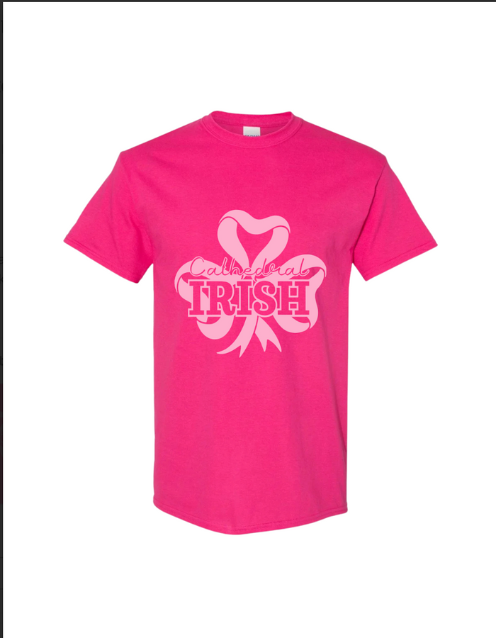 Cathedral Shamrock Pink-Out Tee