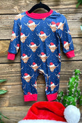 Christmas Highland Cow Romper